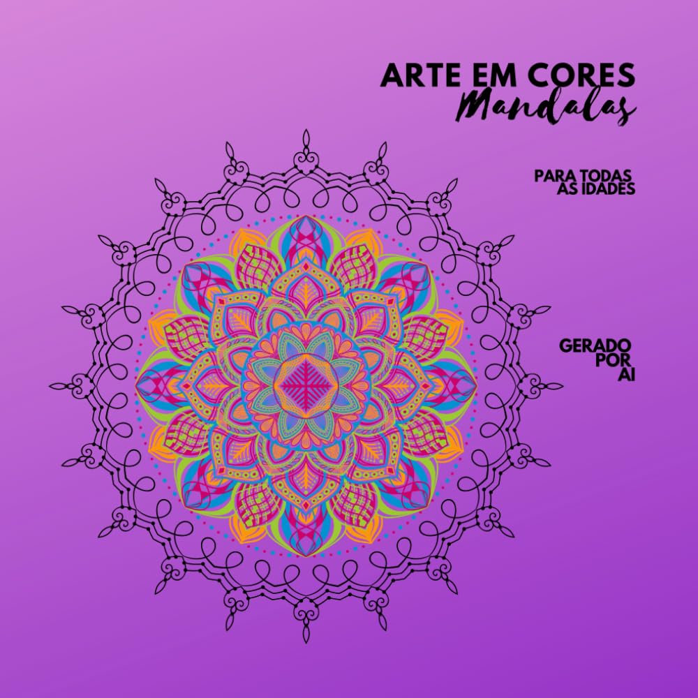Arte em Cores: Mandalas para todas as Idades (Portuguese Edition) baixar livro de graça
