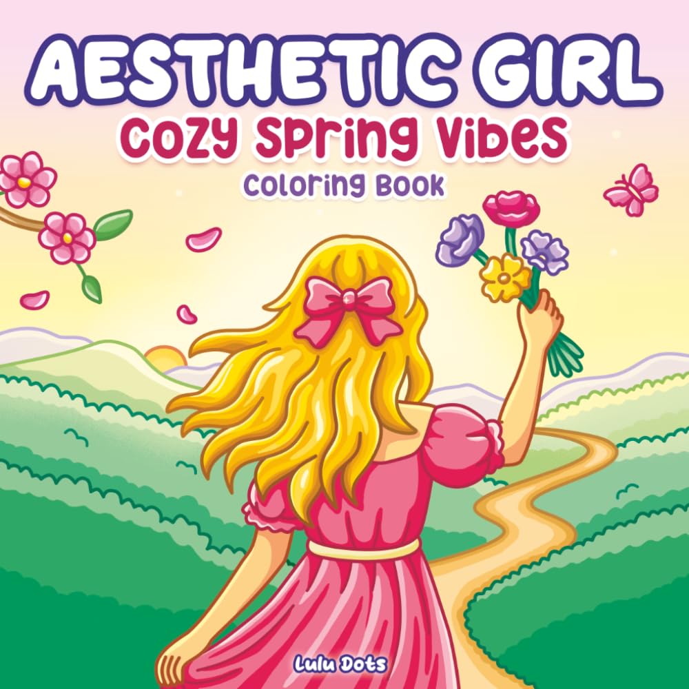 capítulo por capítulo baixar Aesthetic Girl Cozy Spring Vibes Coloring Book: Cute and Relaxing Designs for Teens and Adults | Floral Self-Care Scenes, Soft Daily Routines and... Stress Relief (Aesthetic Girl - Cozy Moments)