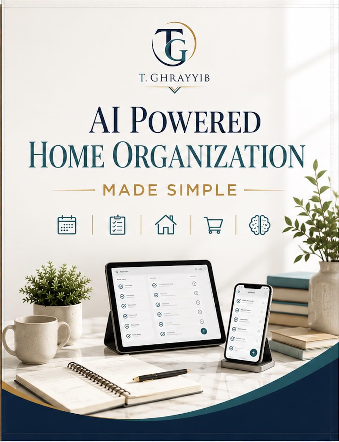 AI Powered Home Organization Made Simple.: Simple Systems For Decluttering, Household tasks, Cleaning, Routines, And Everyday Family Life. (AI-POWERED HOME AND LIFE SERIES) (English Edition) baixar o livro de graça