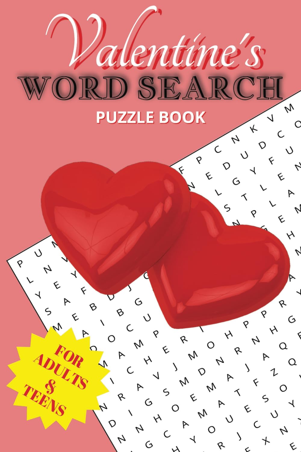 ler totalmente Valentine's Word Search Puzzle Book: Great gift for Adults, Teens and Seniors, 6 x 9, Beautiful Valentine’s Day Themed Word Search Puzzles.