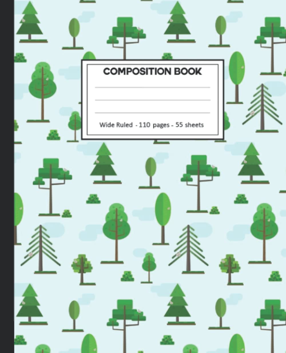 ler totalmente Composition Notebook: Trees Wide Ruled Blank Lined Composition Book Journal (7.5 x 9.25 in) Cute Notebooks for Girls Teens Kids School Planner Diary Writing Notes.