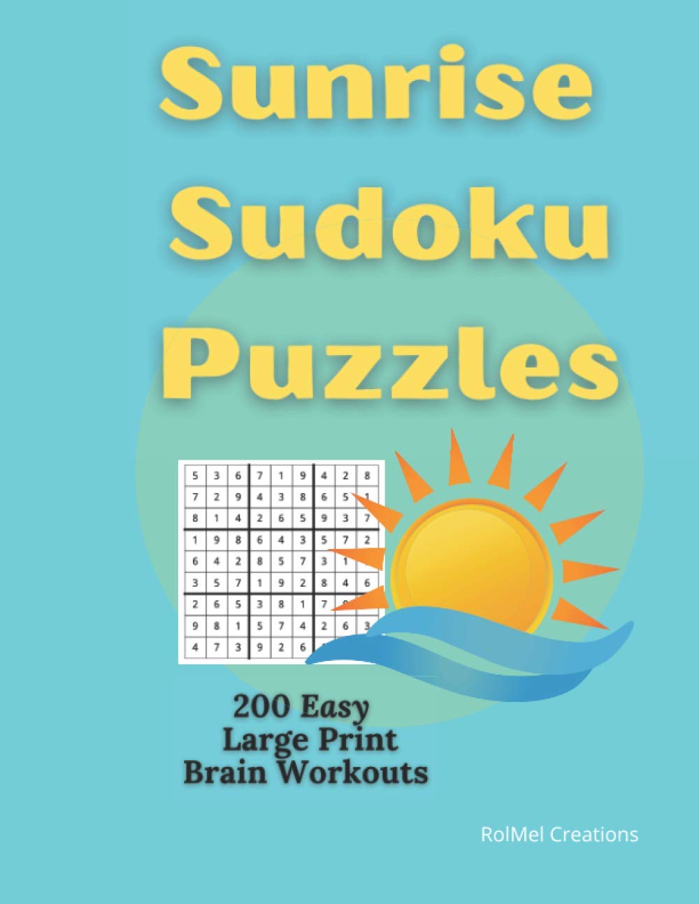 ler totalmente Sunrise Sudoku Puzzles: 200 Easy Large Print Brain Workouts
