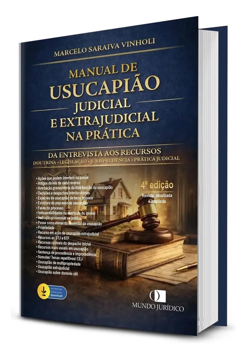 capítulo por capítulo baixar Manual de Usucapião Judicial e Extrajudicial - 4Ed.2026