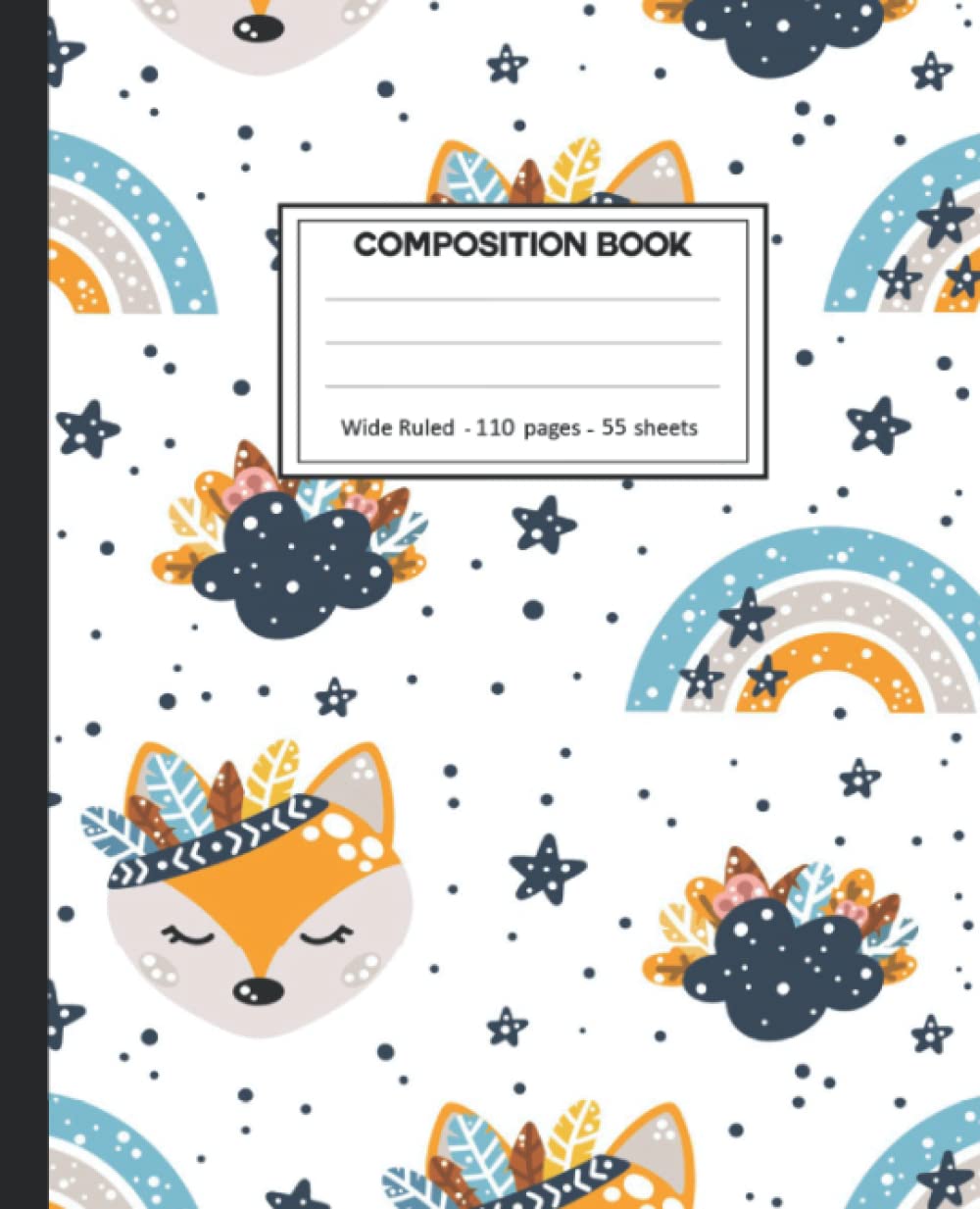 Composition Notebook: Composition Notebook with Rainbow with feathers for School. baixar o livro de graça