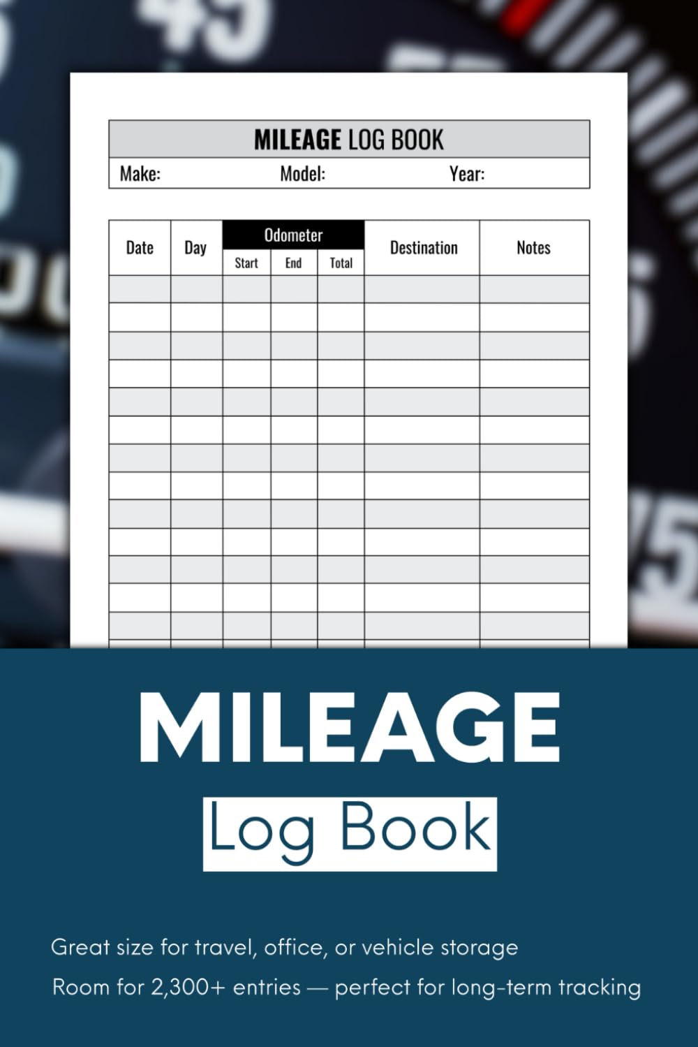 Mileage Log Book: Track Vehicle Mileage, Trips, and Expenses for Business or Personal Use – Ideal for Tax Records and Automotive Log Keeping baixar o livro de graça