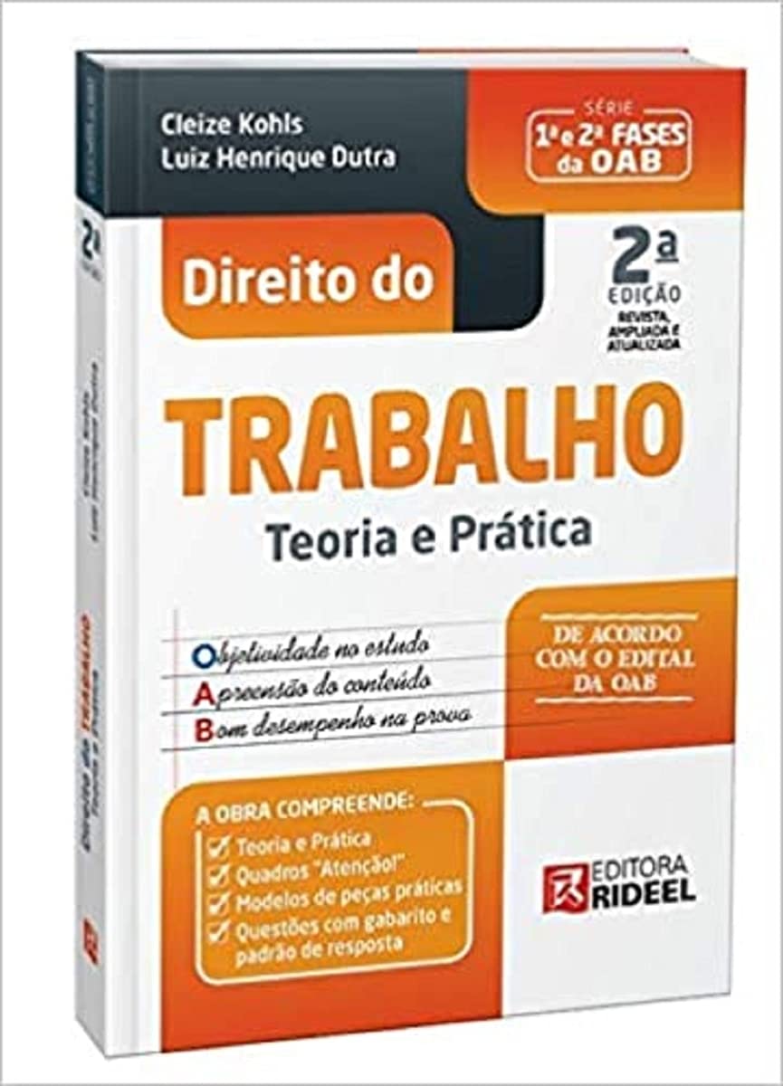 capítulo por capítulo baixar Direito do Trabalho - Teoria e Prática