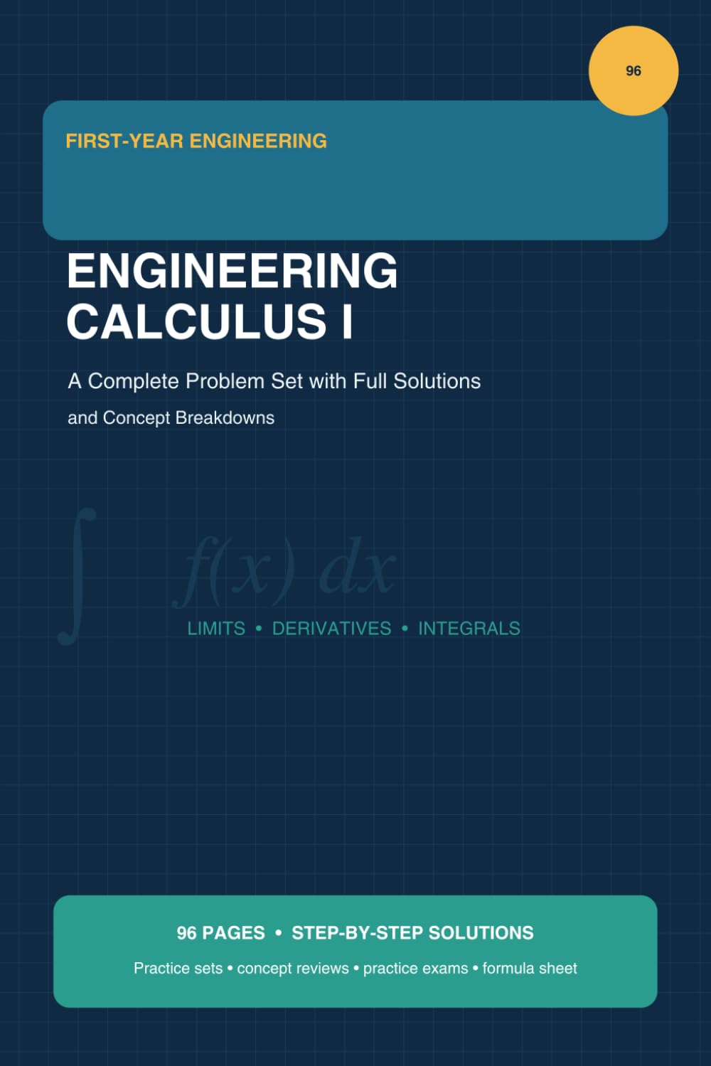 Engineering Calculus 1: A Complete Problem Set with Full Solutions and Concept Breakdowns baixar livro de graça