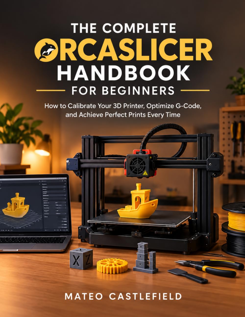 capítulo por capítulo baixar The Complete Orcaslicer Handbook for Beginners: How to Calibrate Your 3D Printer, Optimize G-Code, and Achieve Perfect Prints Every Time