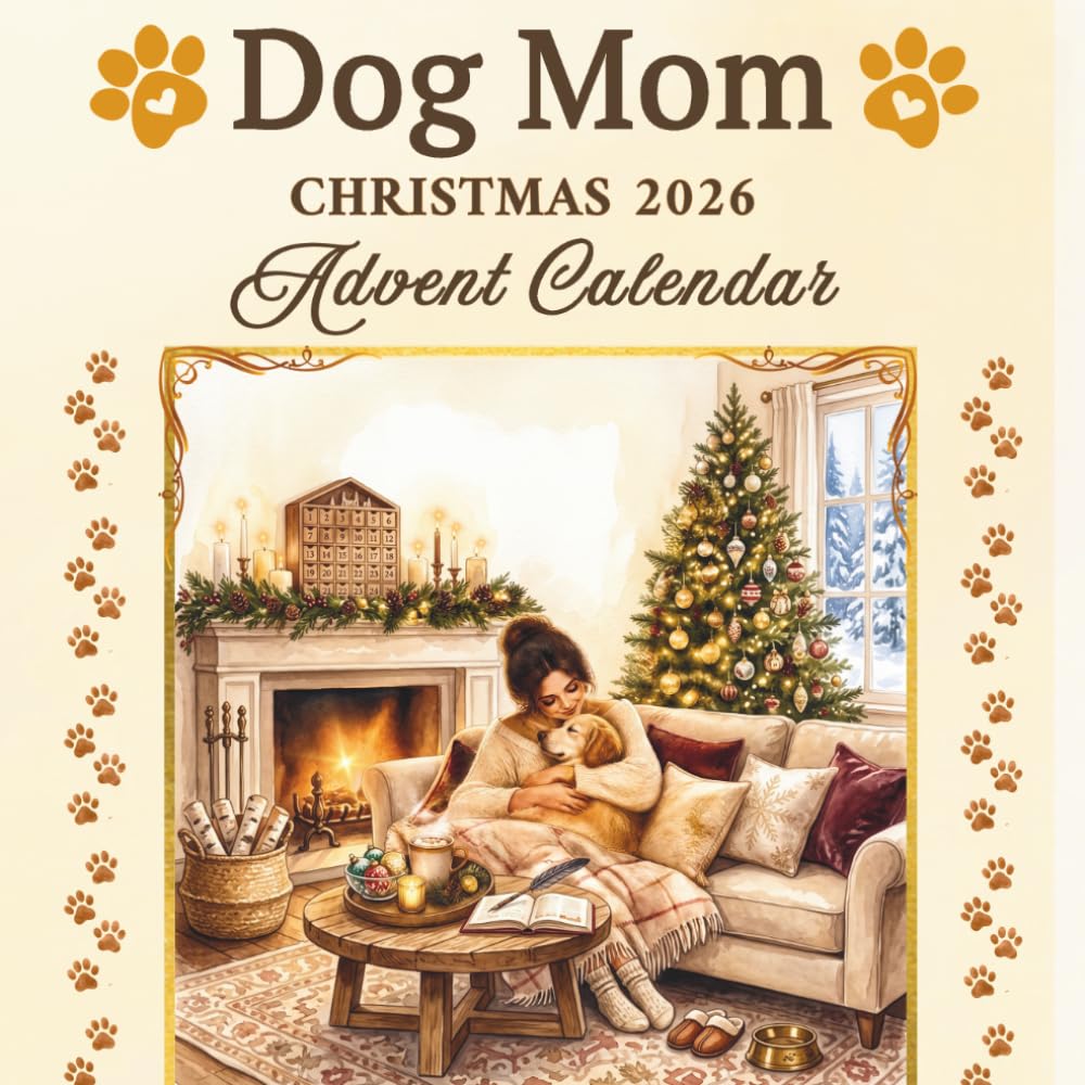 Dog Mom Christmas 2026: A Cozy Advent Calendar 24 Days of Daily Rituals, Canine Fun & Sweet Bonding for Puppy Lovers. A Heartwarming Countdown for Paws & Holidays baixar o livro de graça