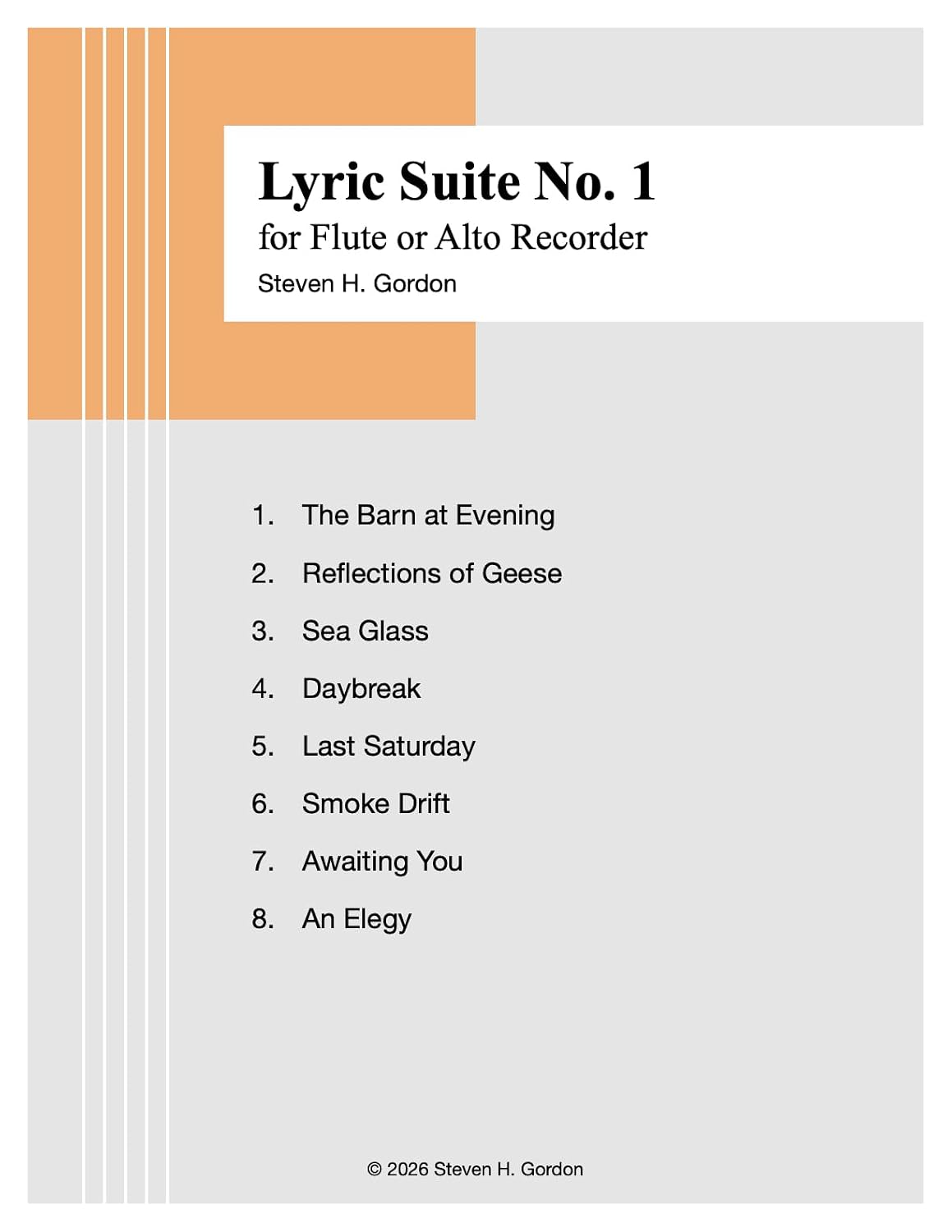 capítulo por capítulo baixar Lyric Suite No. 1: For Flute or Alto Recorder (English Edition)