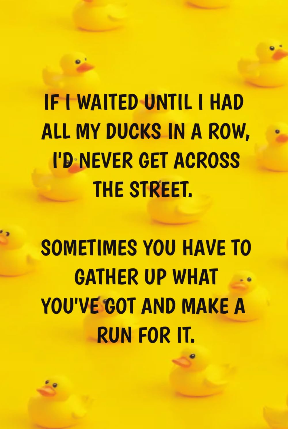 If I Waited Until I Had All My Ducks in a Row baixar livro de graça