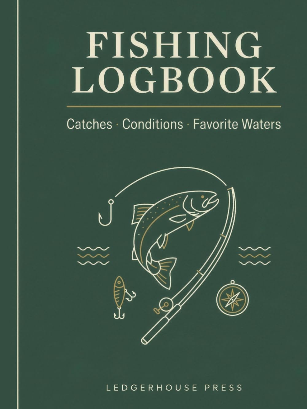 capítulo por capítulo baixar Fishing Logbook: Complete Fishing Journal with 276 Catch Log Entries, Water and Weather Conditions, Favorite Spots, Gear Inventory, and Species Checklist — A Perfect Gift for Anglers