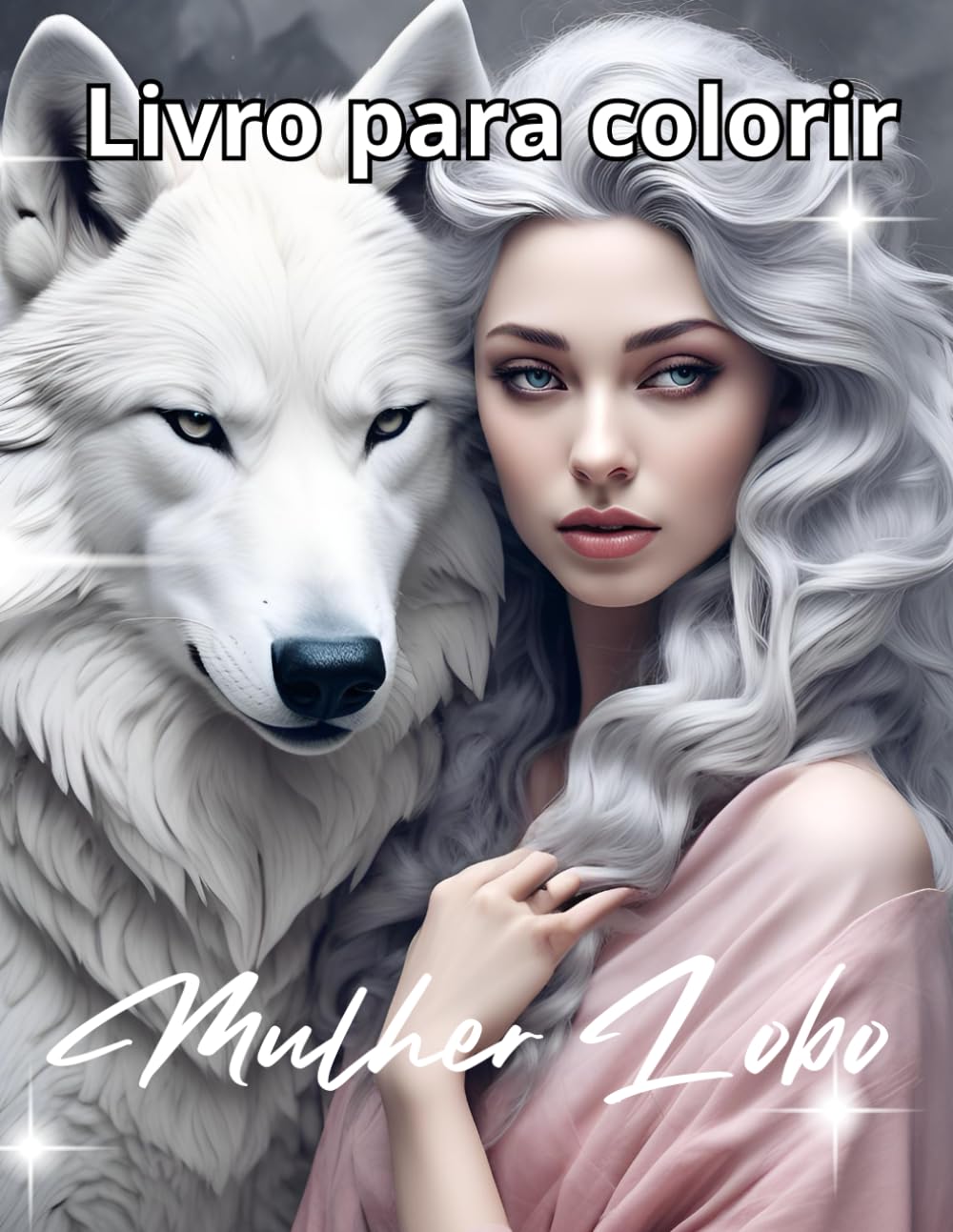 ler totalmente Mulher com o Lobo livro de Colorir: mulheres detalhadas e lobos em um mundo de fantasia para relaxar e despertar a criatividade