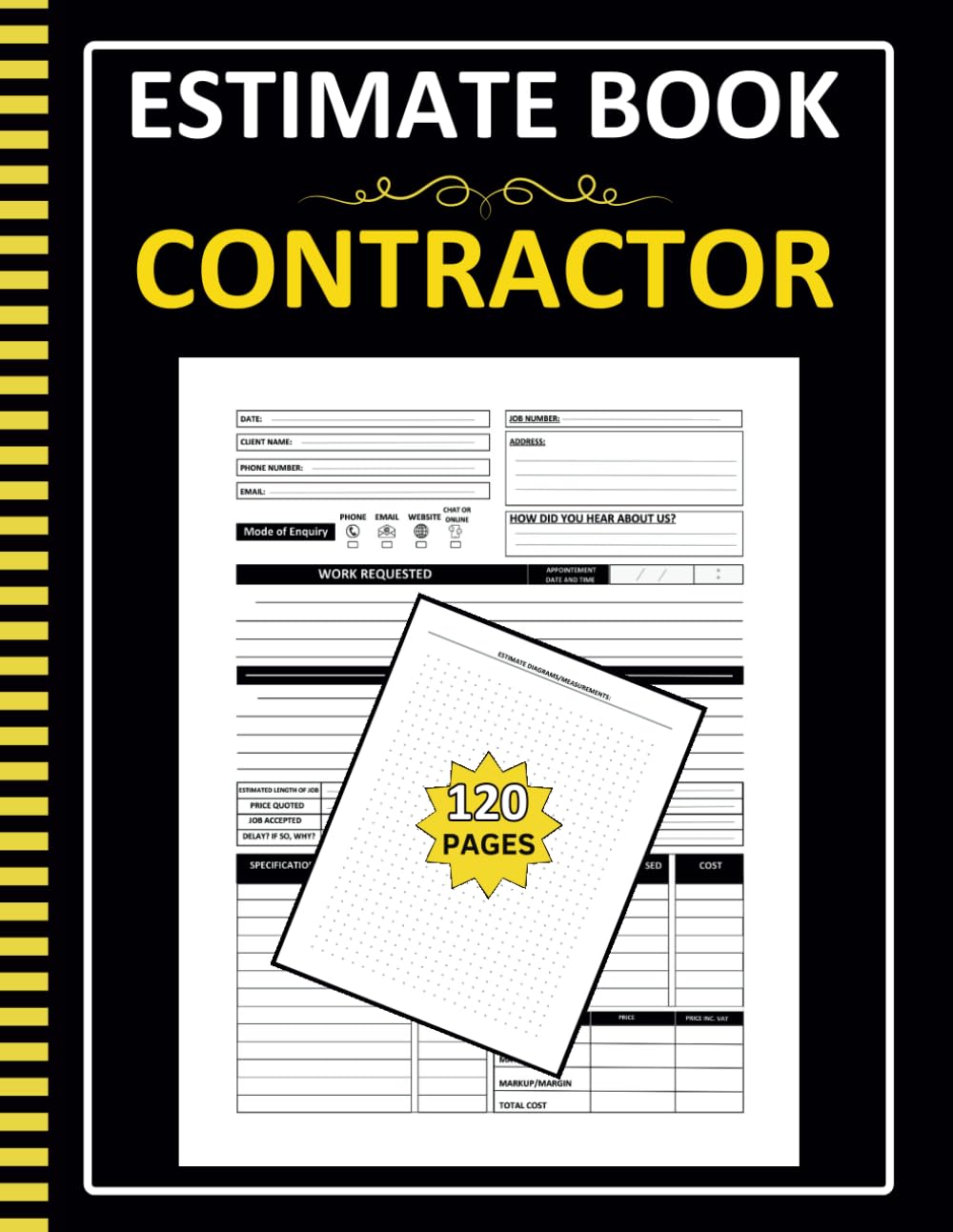 Estimate Book Contractor: Quote management with client details, activity log, and point chart baixar o livro de graça