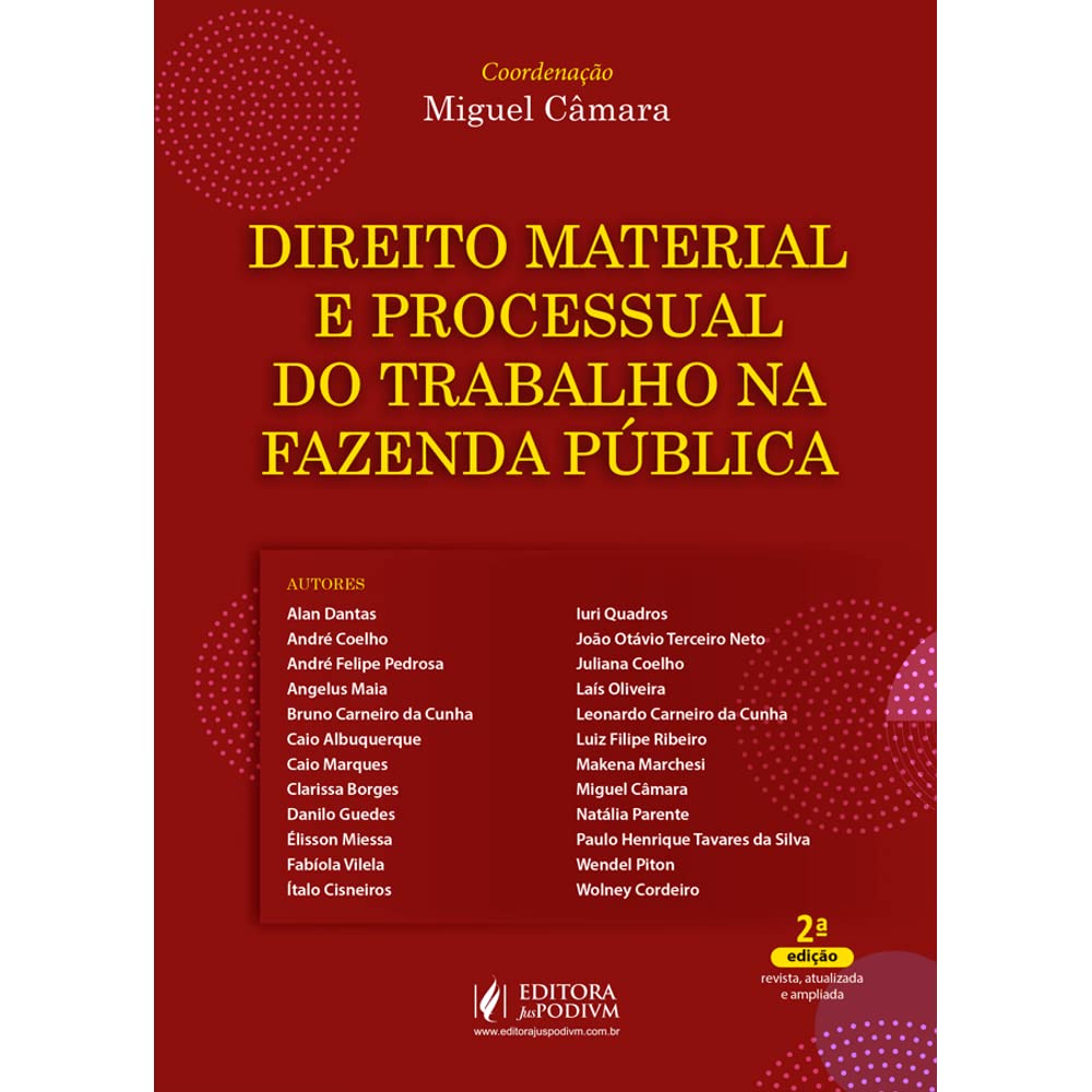 Direito Material E Processual Do Trabalho Na Fazenda Pública - 2ª Edição (2021) baixar o livro de graça