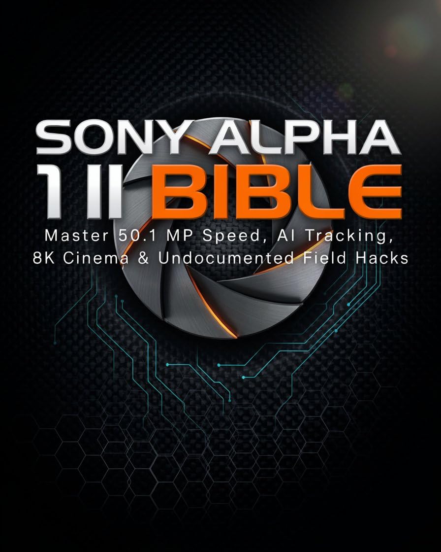 ler totalmente SONY ALPHA 1 II BIBLE: Master 50.1 MP Speed, AI Tracking, 8K Cinema & Undocumented Field Hacks (English Edition)