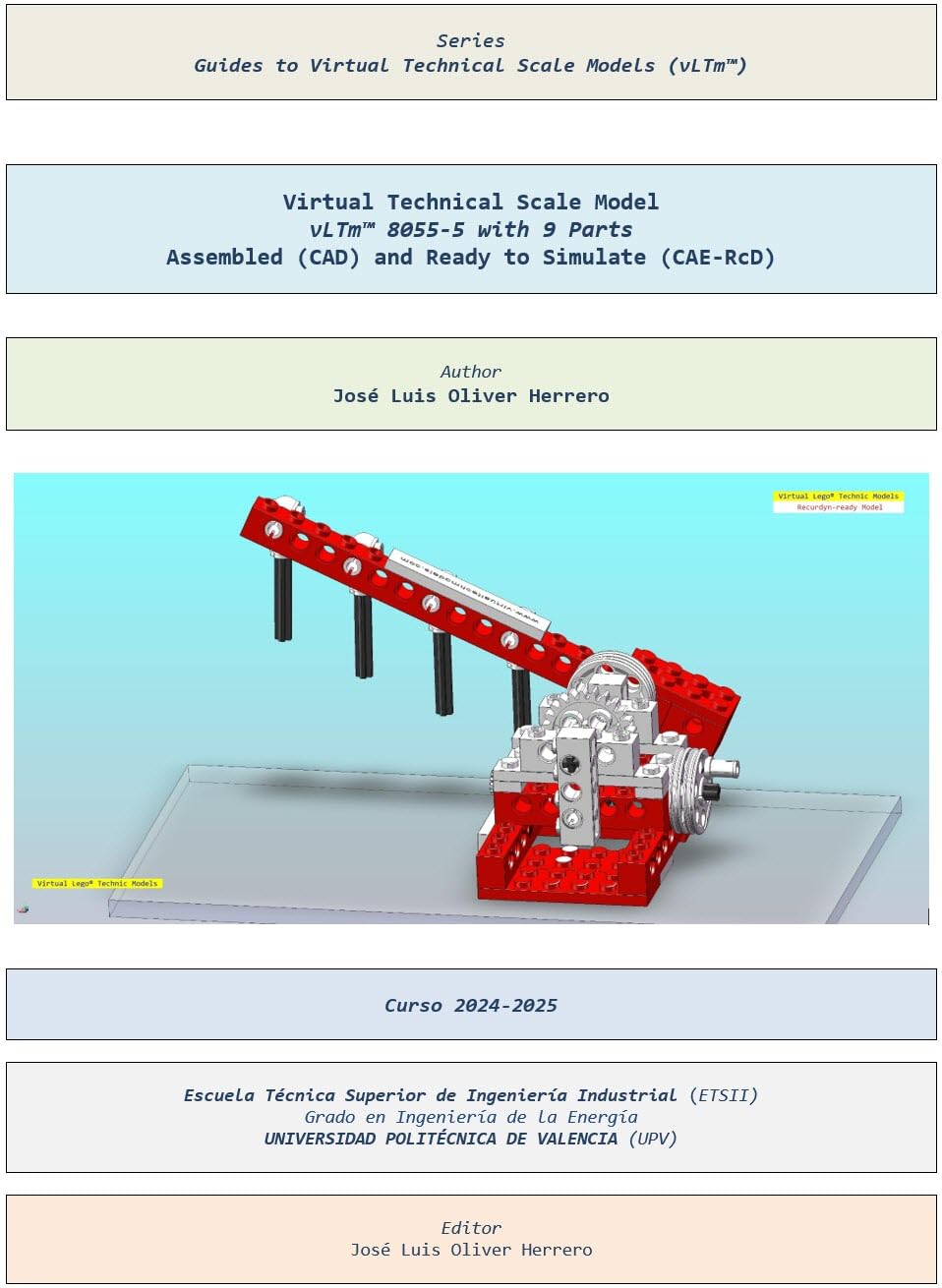 capítulo por capítulo baixar Virtual Technical Scale Model vLTm™ 8055-5 with 9 Parts. Assembled (CAD) and Ready to Simulate (CAE-RcD) (Guides to Virtual Technical Scale Models (vLTm™) Book 1060) (English Edition)