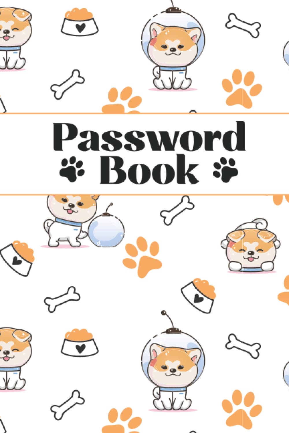 Password Book: Cute Akita Password Book| Password Keeper Journal Notebook for Internet Login and Organizer for Usernames baixar livro de graça