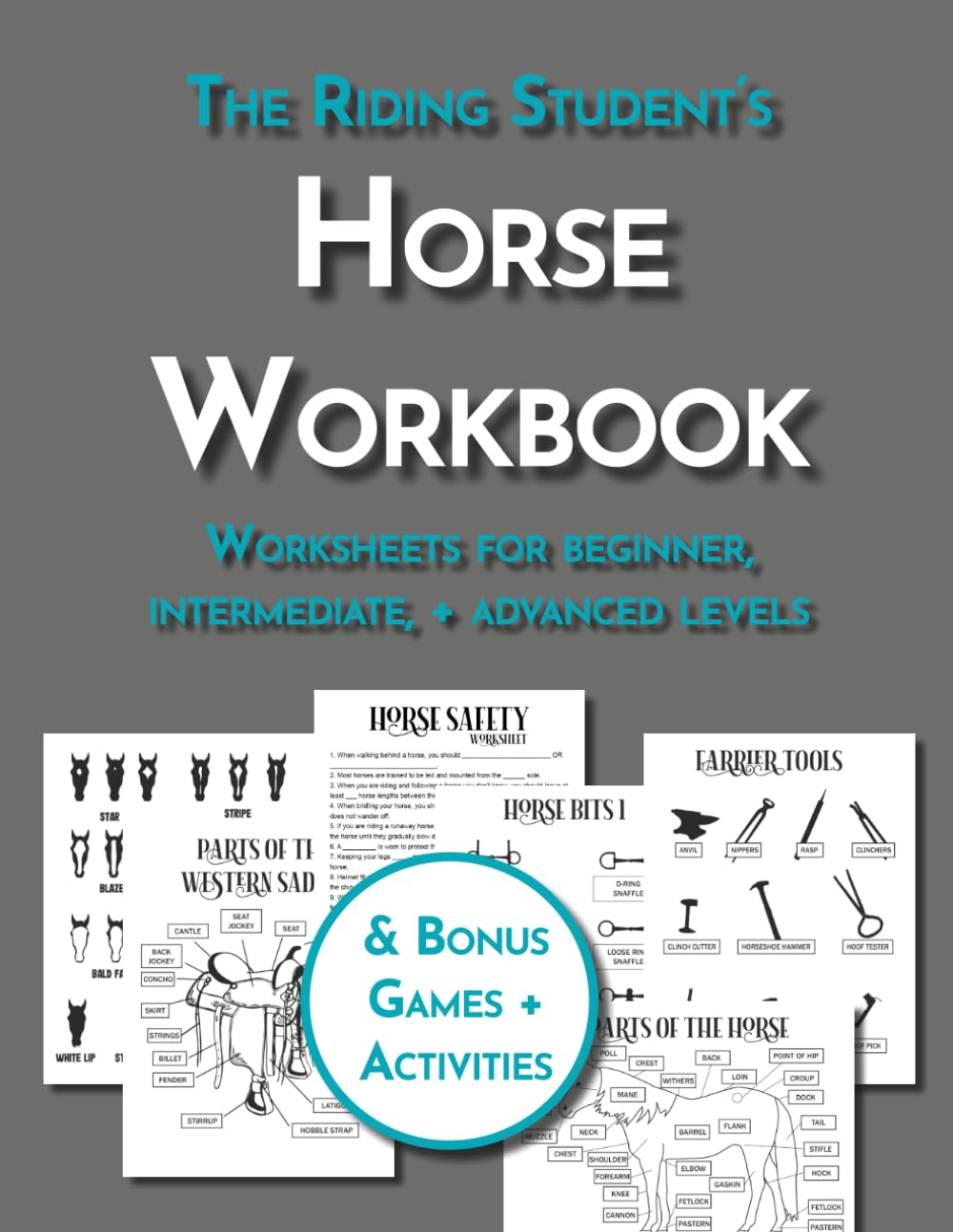 The Riding Student's Horse Workbook: Equestrian Diagrams & Worksheets for Beginner, Intermediate, and Advanced Horseback Riding Students (Equestrian Workbooks) baixar o livro de graça