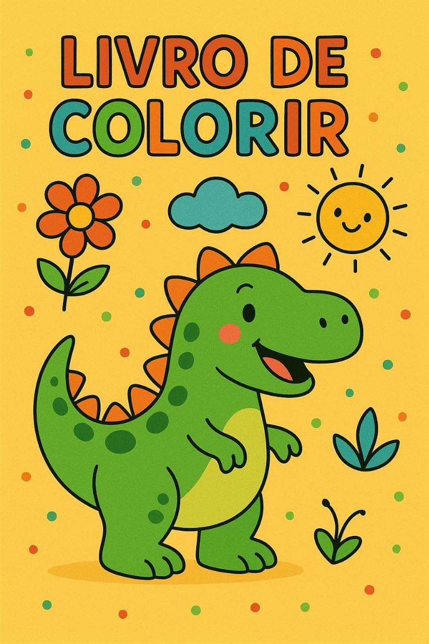 Livro de colorir: mundo dos dinossauros baixar livro de graça