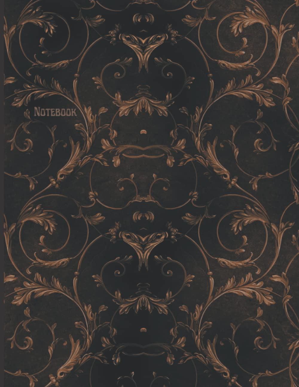 ler totalmente Dark Academia Notebook: Aesthetic, Notebook for School, Blank Lined Notebook Journal for Journaling and Writing, Vintage Style, Goth