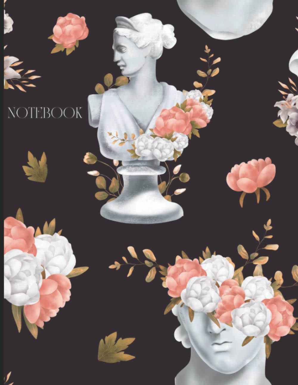 ler totalmente Aesthetic Notebook: Dark Academia, Aesthetic Notebooks for School, College Ruled, Composition Notebook Aesthetic