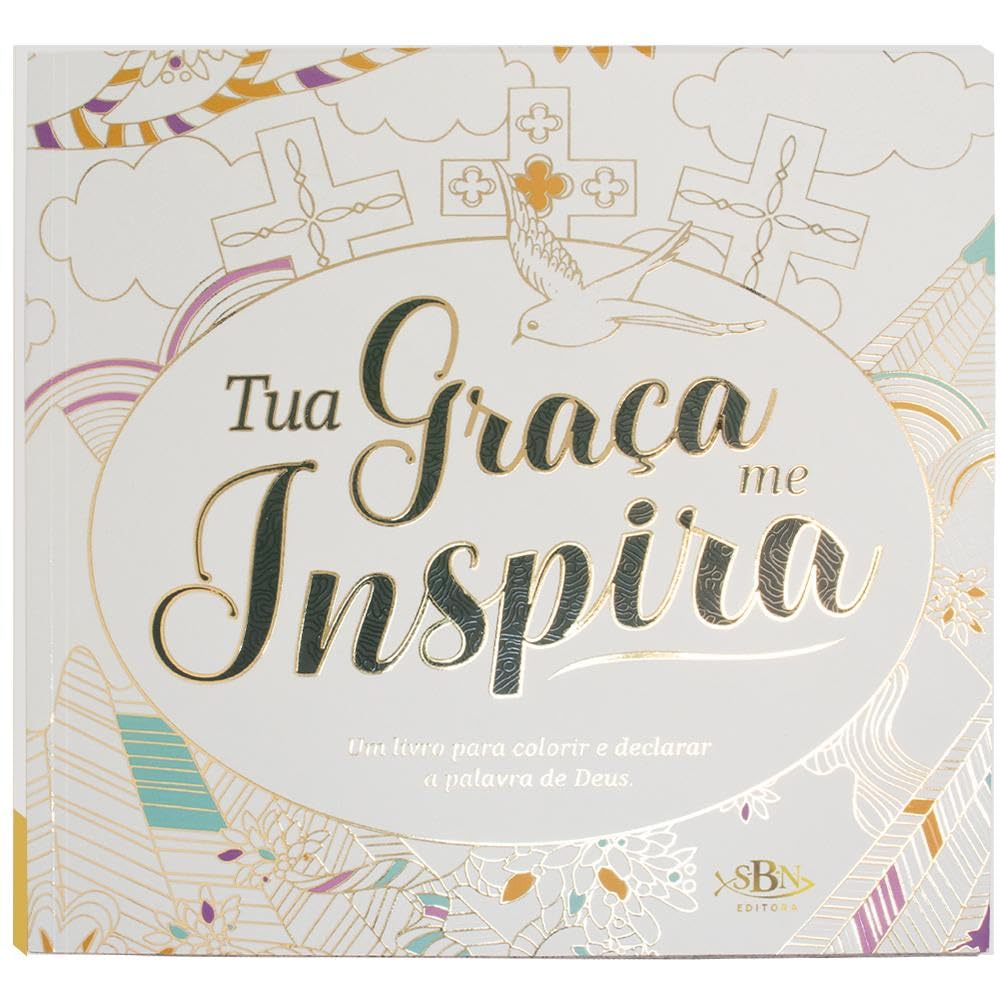 Livro para Colorir: Tua graça me inspira baixar livro de graça