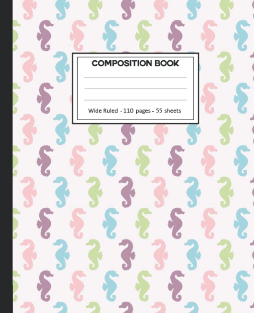 ler totalmente Composition Notebook: Seahorses Wide Ruled Blank Lined Composition Book Journal (7.5 x 9.25 in) Cute Notebooks for Girls Teens Kids School Planner Diary Writing Notes.