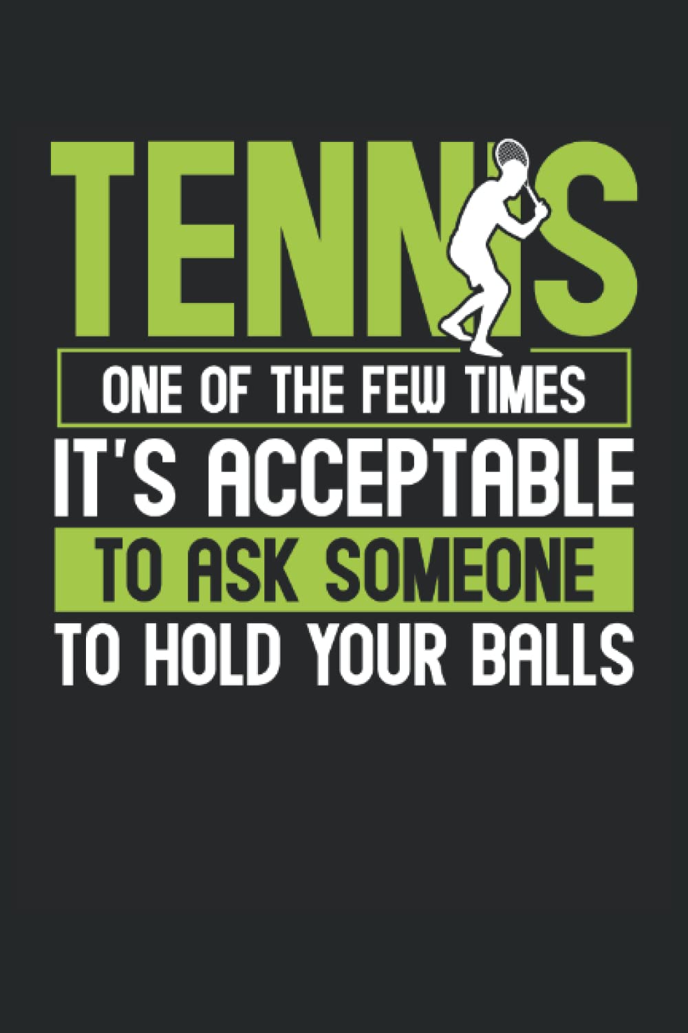 Tennis is to ask hold your balls: Dot Grid Jounal ToDo Exercise Book or Diary 6" x 9" (15.24 x 22.86 cm) 120 pages baixar o livro de graça