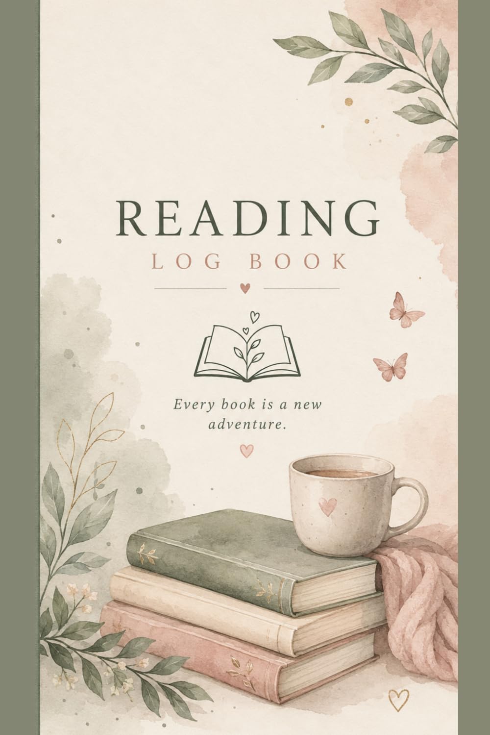 Reading Log Book: 100-Book Reading Journal with Book Reviews, Ratings, Reading Tracker, Index & Notes Pages baixar o livro de graça