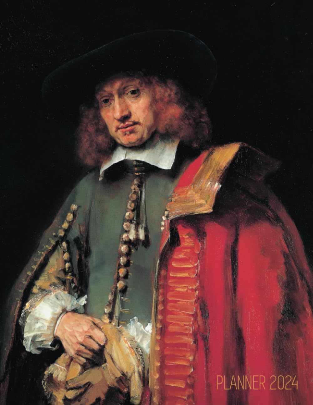 Rembrandt Planner 2024: Jan Six Dutch Master Painting | Stylish Year Agenda Scheduler (12 Months) baixar o livro de graça