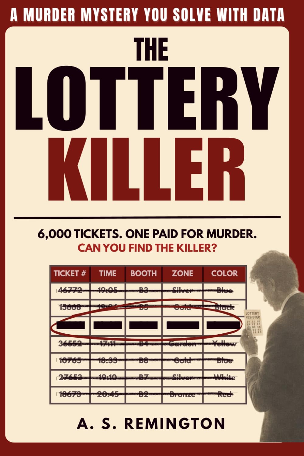 The Lottery Killer: An Immersive Murder Mystery Logic Puzzle | Eliminate 6,000 Tickets to Find the Killer baixar o livro de graça