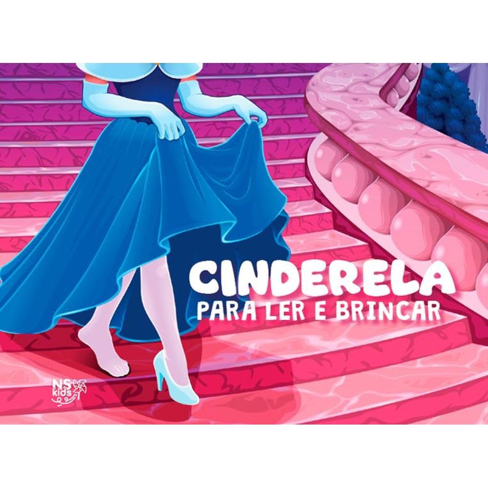 ler totalmente Cinderela - para ler e colorir
