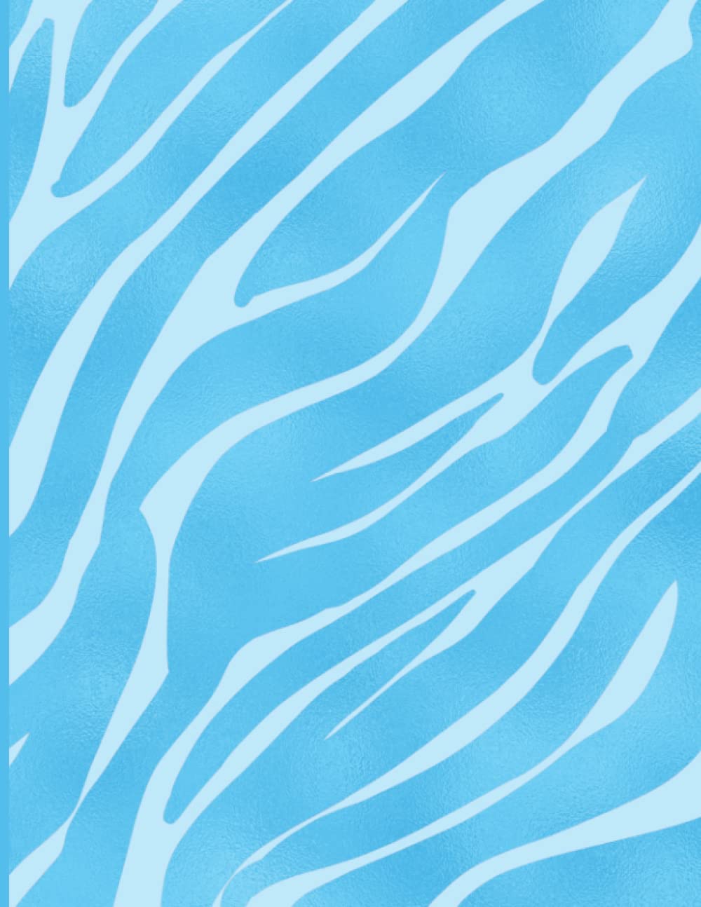 Notebook Aesthetic: Preppy, Blue, Zebra Print, Aesthetic Notebook For School, College Ruled, Notebook for Teens, Aesthetic Composition Notebook baixar livro de graça
