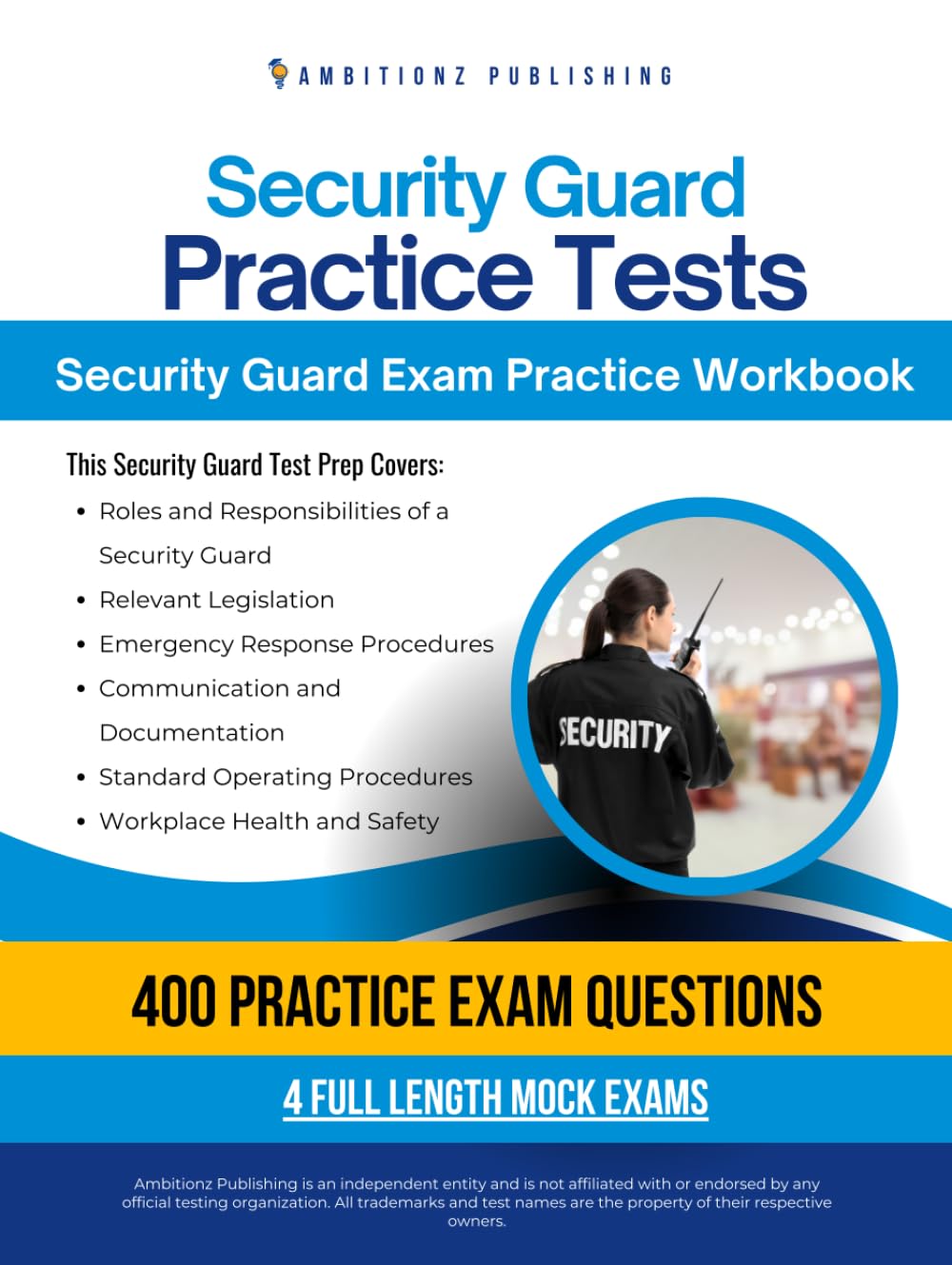 Security Guard Practice Tests: Practical Exam Review with 400 Practice Questions, 4 Full-Length Practice Tests, Clear Answer Explanations, and Study Tips for Security Guard Certification baixar livro de graça