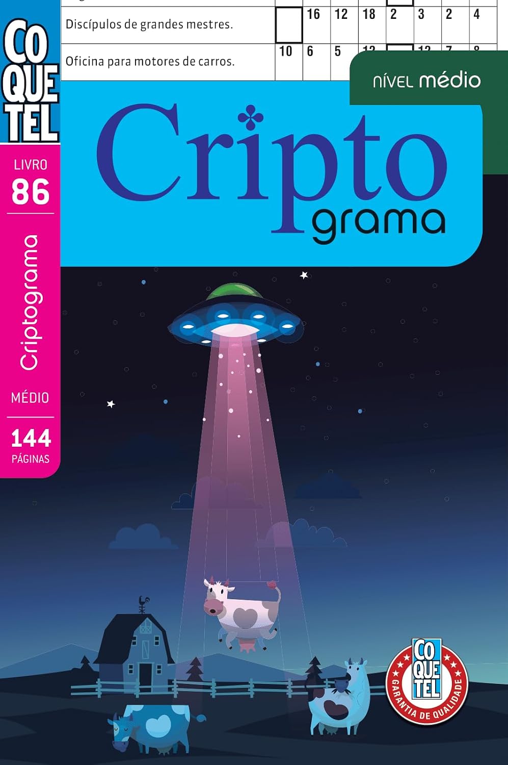 Livro coquetel criptograma ed 86