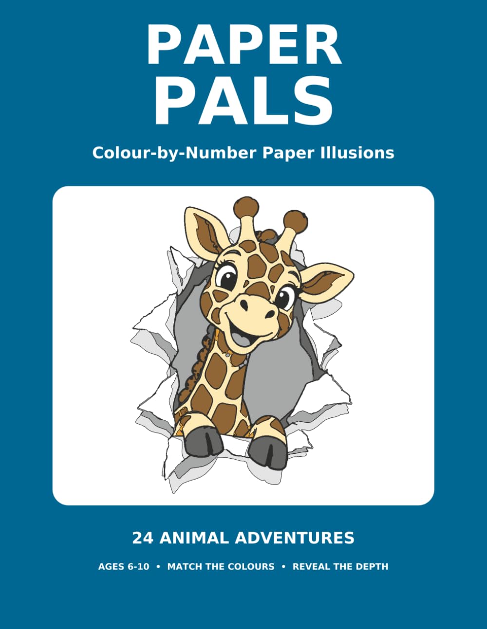 Paper Pals: Colour by Number illusions baixar livro de graça