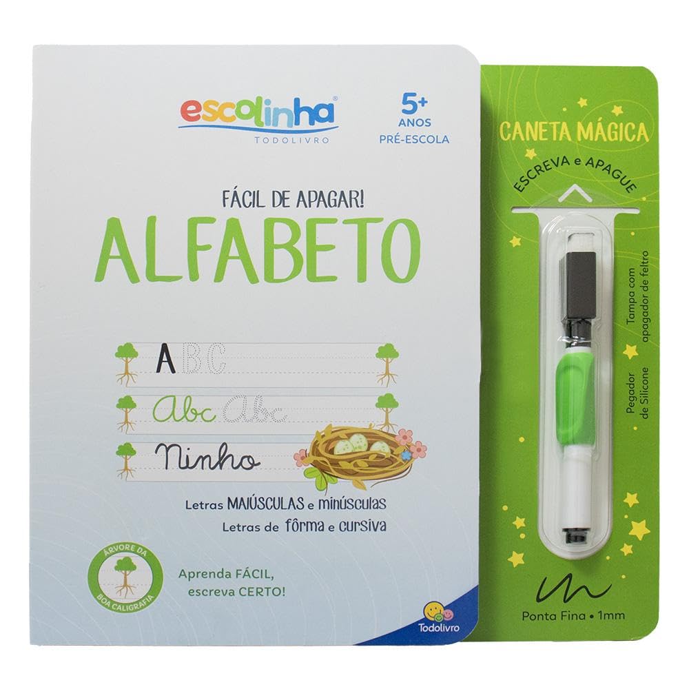 Fácil de Apagar: Alfabeto (Escolinha Todolivro) baixar livro de graça