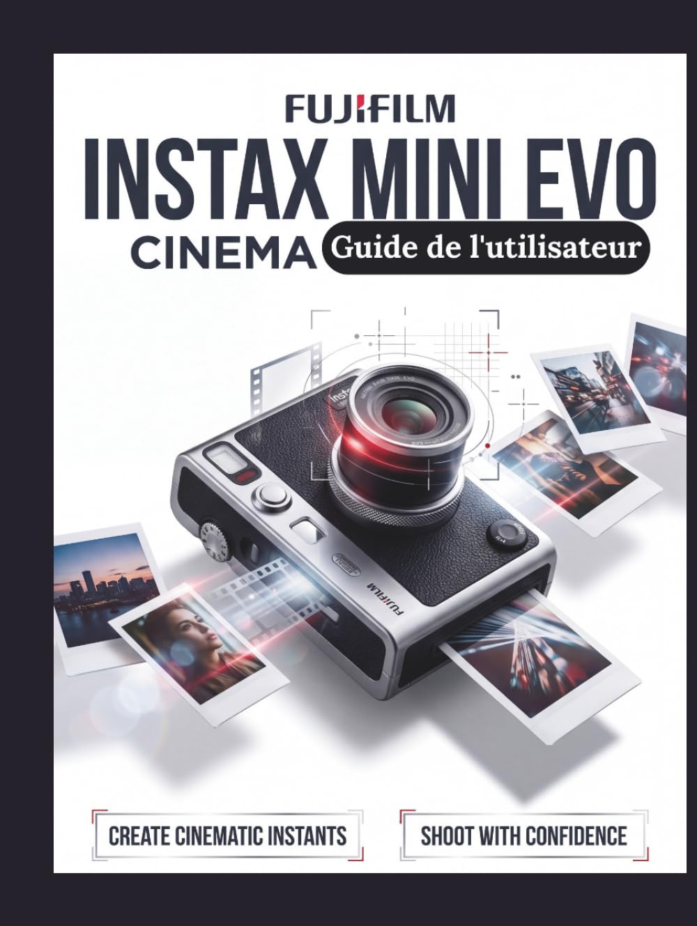 ler totalmente Fujifilm Instax Mini Evo Cinéma Guide de l'utilisateur: Le guide ultime étape par étape sur l'esthétique rétro, les flux de travail vidéo hybrides et... avancée d'applications pour (French Edition)