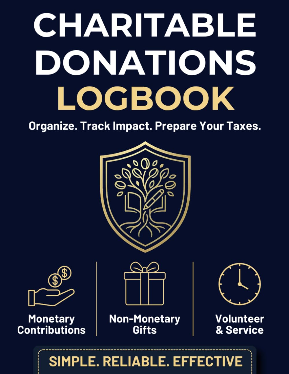 Charitable Donations Log Book: Donation Tracking Book and Charitable Receipt Tracker for Nonprofit Records | A Professional Tax-Exempt Receipt Log and... Acknowledgement and Nonprofit Accounting baixar livro de graça