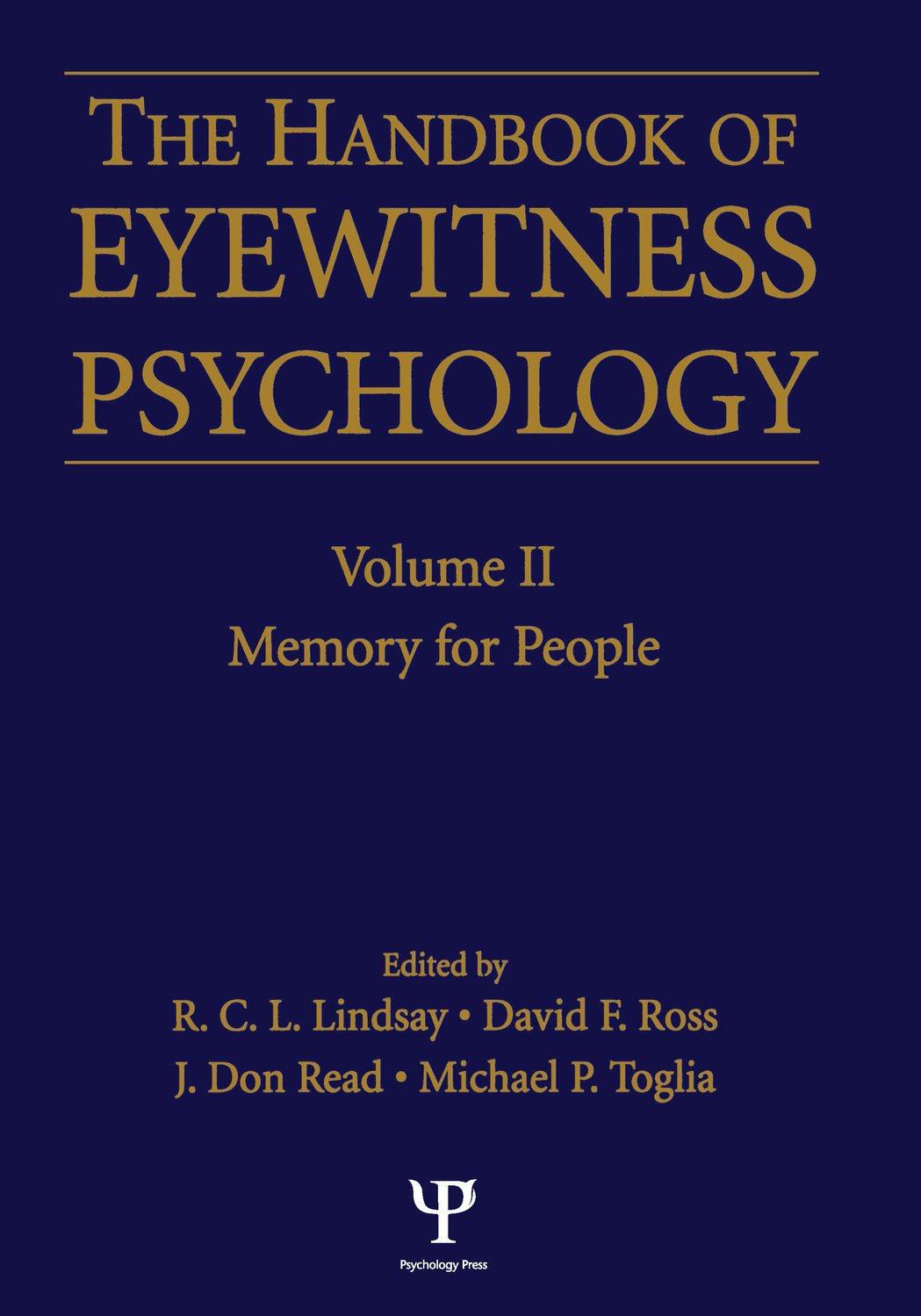 ler totalmente Handbook Of Eyewitness Psychology 2 Volume Set (English Edition)