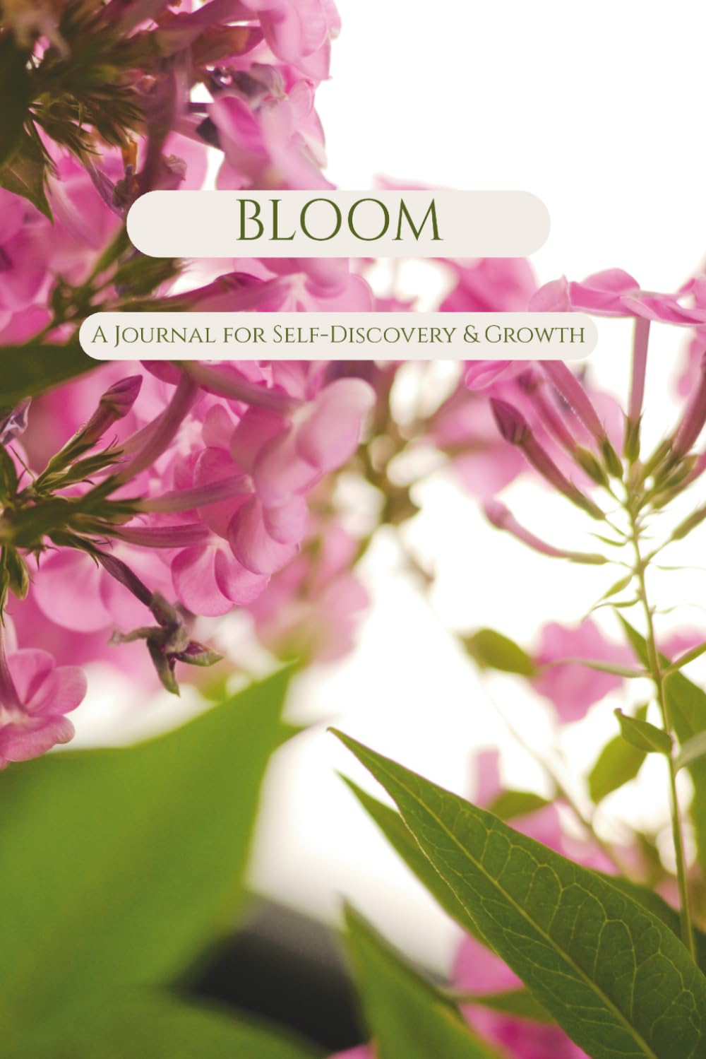 BLOOM: A Journal for Self-Discovery & Growth | Pink Phlox Floral Fine Art Cover, Original Photography Design | 6x9 Compact Notebook, 120 Pages, Cream Paper baixar livro de graça