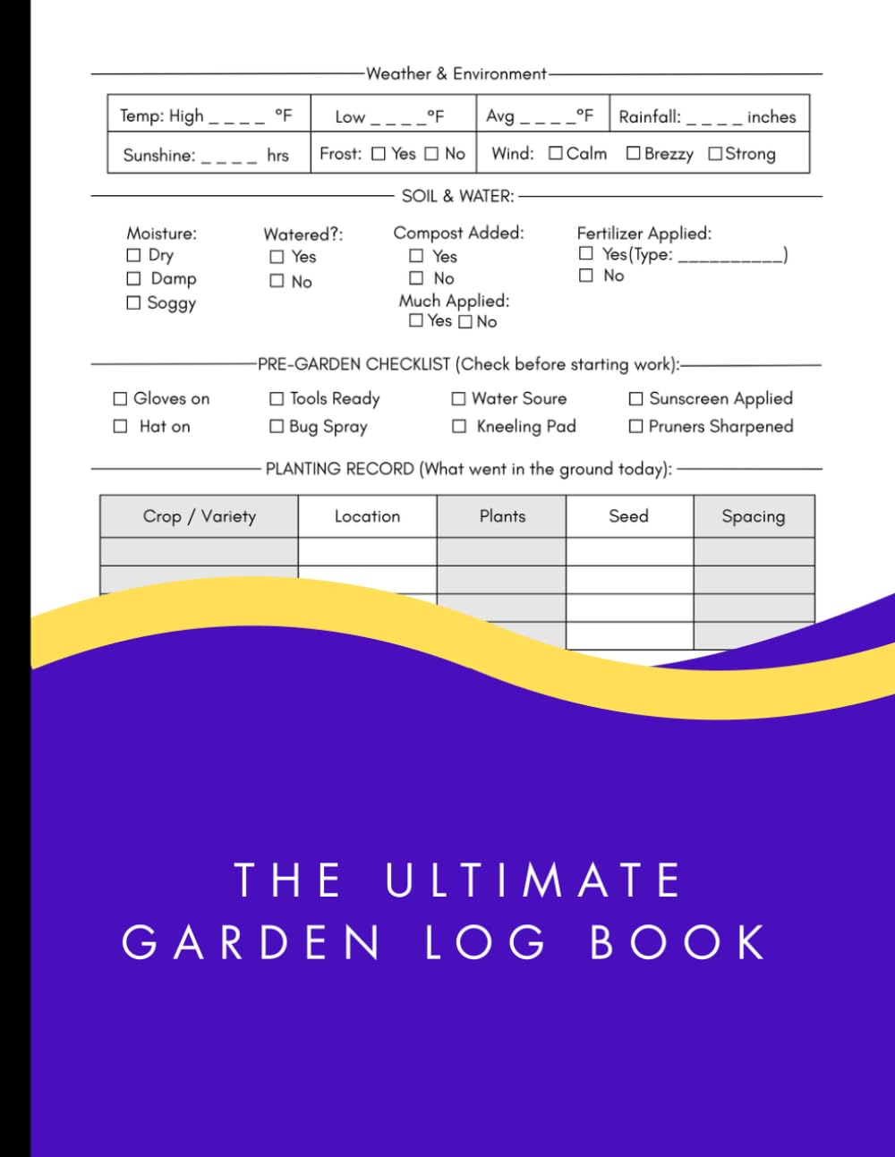 capítulo por capítulo baixar The Ultimate Garden Log Book: A Complete Gardening Journal & Planner | Record Planting, Watering, Harvests & Seasonal Progress for a Thriving Vegetable or Flower Garden
