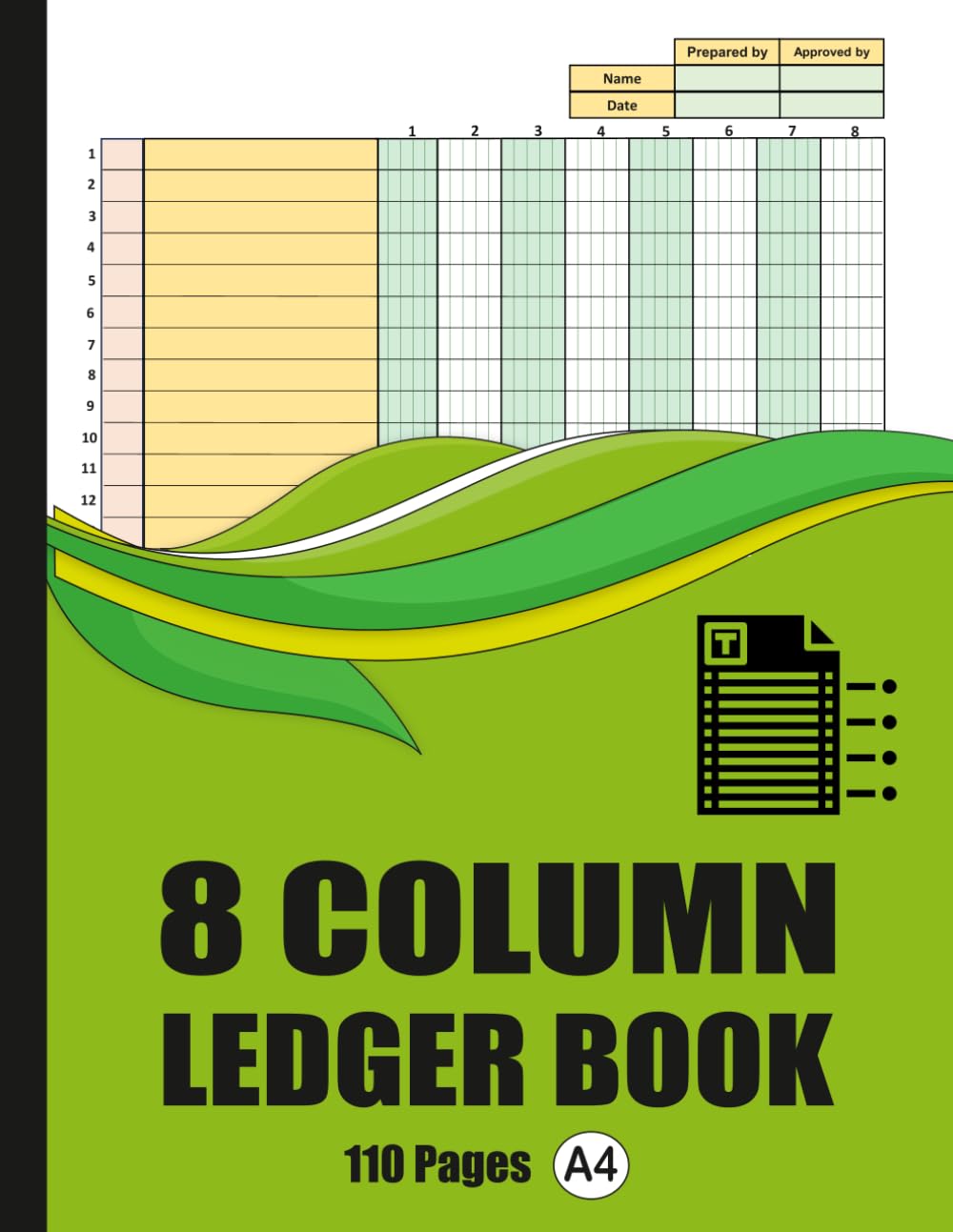 8 Column Ledger Book: Colorful Multi Column Ledger for Accurate Accounting Records & Personal Finance baixar livro de graça
