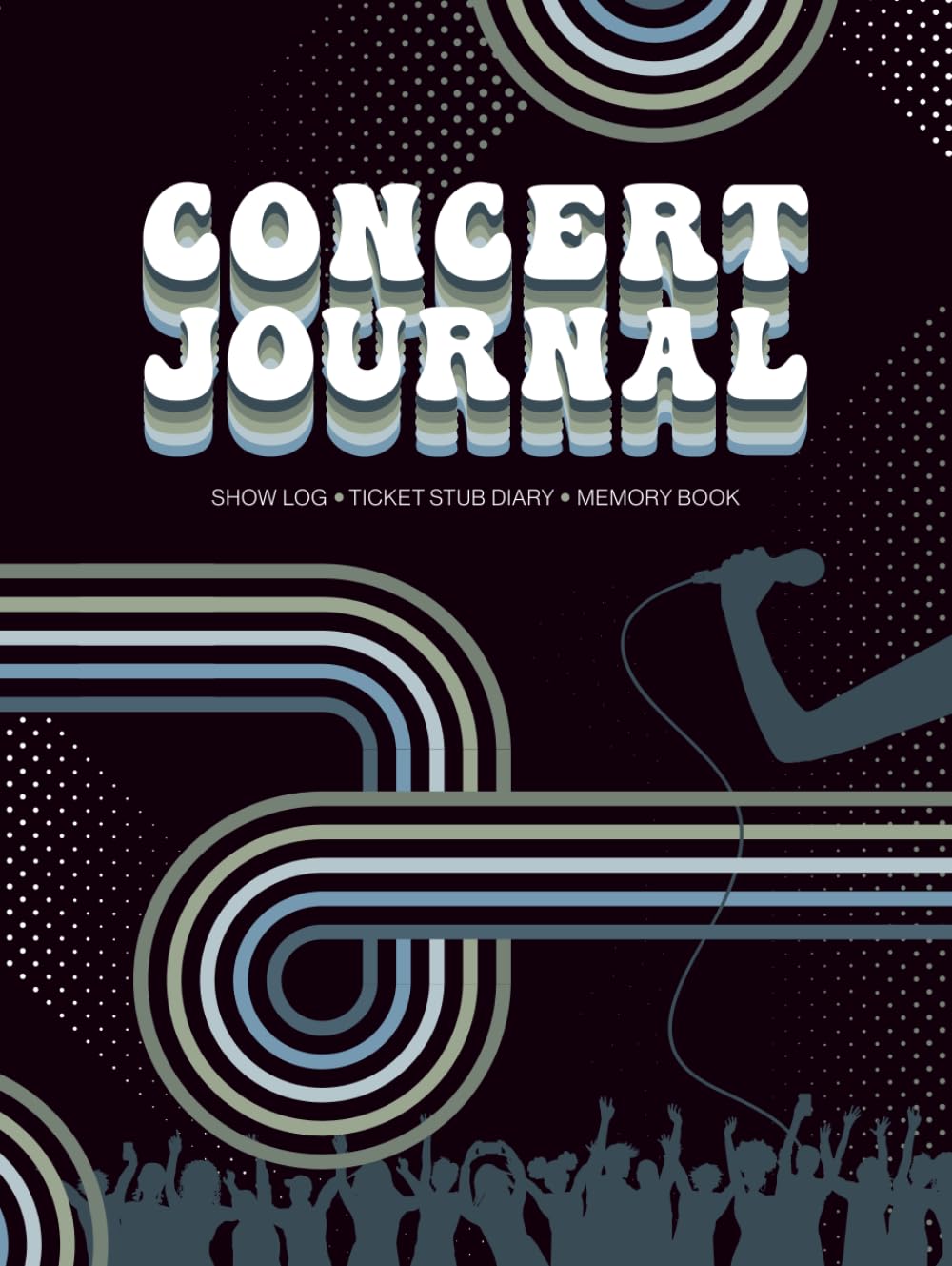 Concert Journal: This Large Size 8.25 x 11 Concert Memory Book Can Serve as a Show Logbook, Ticket Stub Diary, Mini Photo Album, Memorabilia... for Live Music Fans. | Hardcover | 126 Pages baixar livro de graça