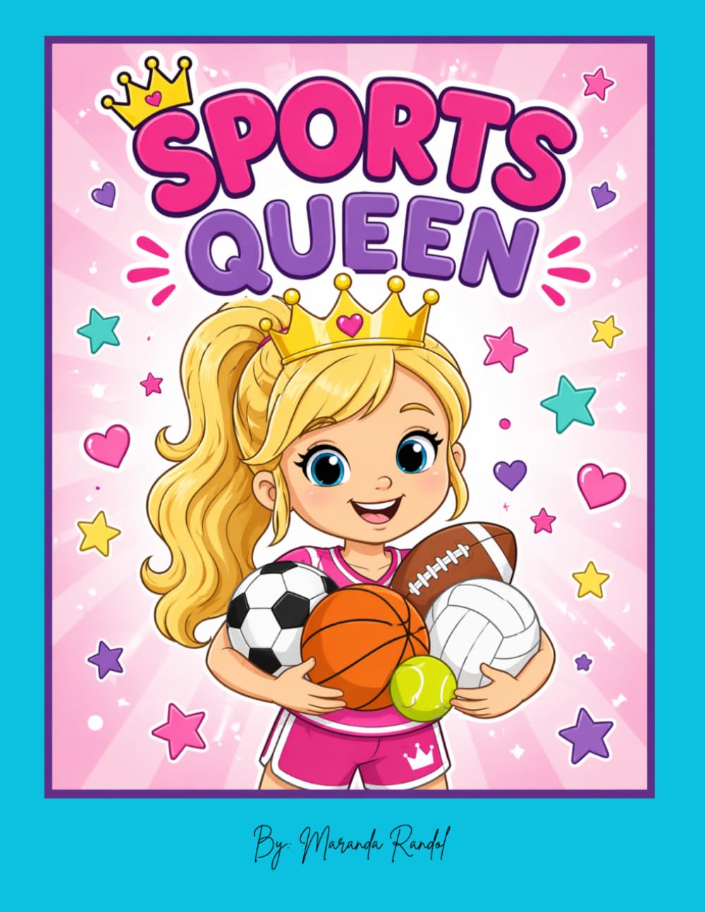 capítulo por capítulo baixar Sports Queen: A Fun and Inspiring Coloring Book for Active Girls Who Love Sports