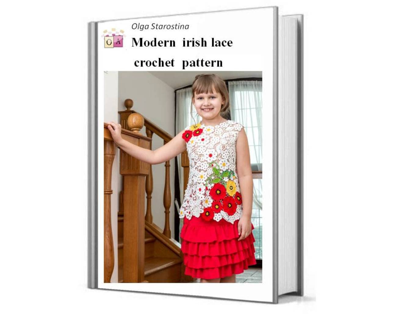 ler totalmente Crochet top pattern, irish crochet (Modern Irish Crochet Lace Pattern) (English Edition)