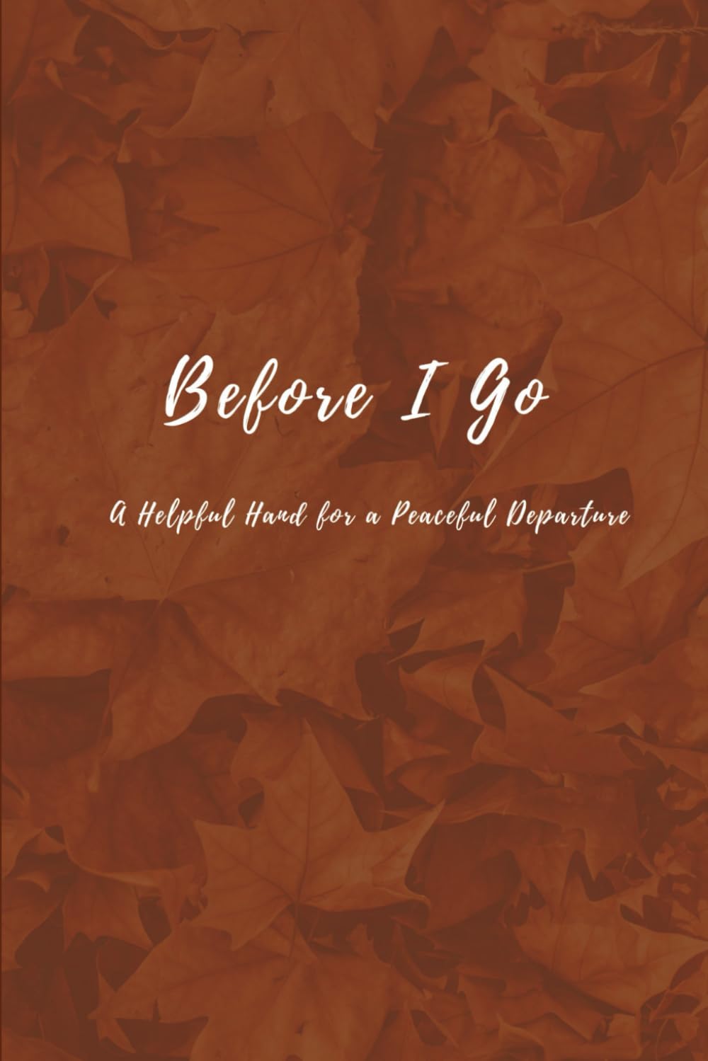ler totalmente Before I Go: A Helpful Hand for a Peaceful Departure