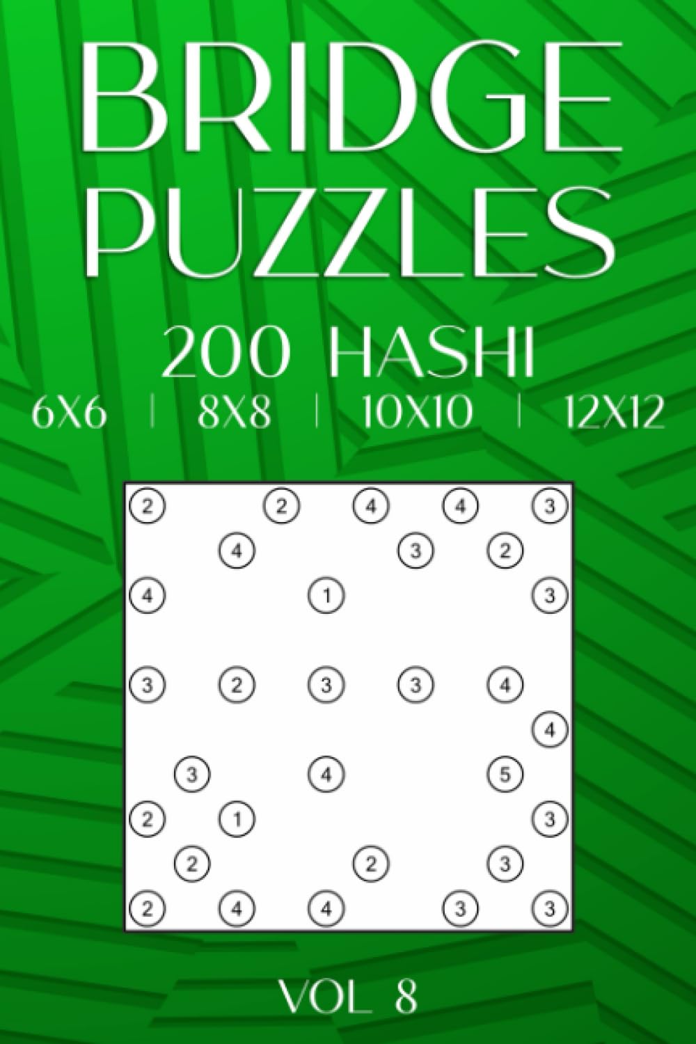 Hashi Bridge Puzzles: Japanese Puzzle Book with 200 Hashiwokakero for Adults & Teens baixar livro de graça