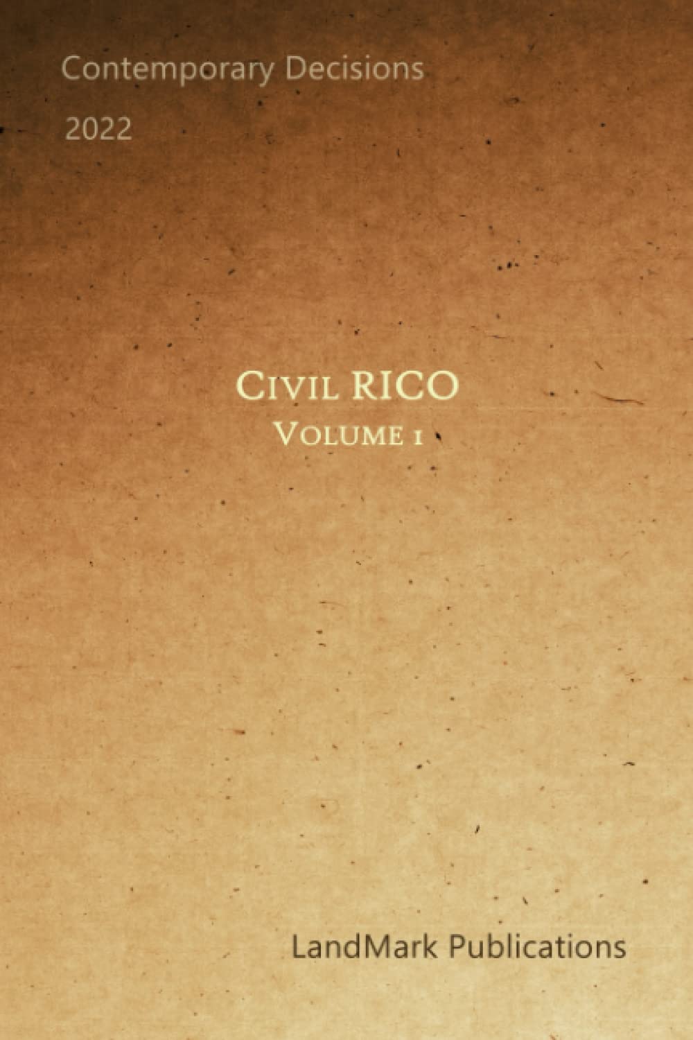 Civil RICO: Volume 1 baixar livro de graça